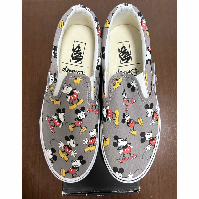 VANS(ヴァンズ)の【新品】VANS × Disney ミッキー スリッポン メンズの靴/シューズ(スニーカー)の商品写真