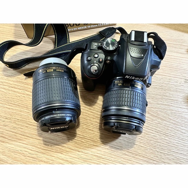 Nikon(ニコン)のD5300 ダブルズームキット スマホ/家電/カメラのカメラ(デジタル一眼)の商品写真