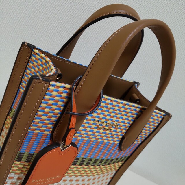 フルオーダー 【美品】kate spade マンハッタン ウーブン ファブリック