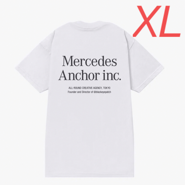 1LDK SELECT(ワンエルディーケーセレクト)の【XLサイズ】 Mercedes Anchor Inc. TEE Tシャツ メンズのトップス(Tシャツ/カットソー(半袖/袖なし))の商品写真