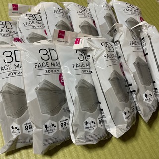 不織布マスク　3Dマスク　240枚(日用品/生活雑貨)