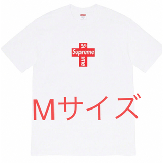 シュプリーム(Supreme)の送料込 supreme クロスボックスロゴ Tee ホワイト Mサイズ(Tシャツ/カットソー(半袖/袖なし))