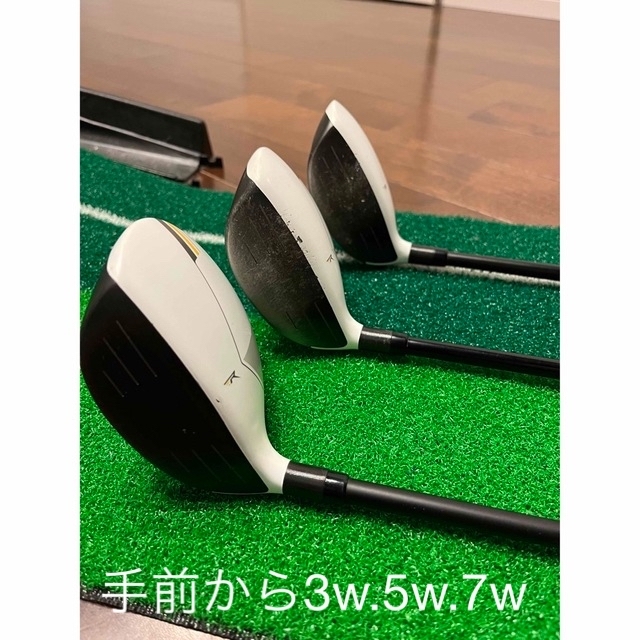 TaylorMade(テーラーメイド)のテーラーメイド RBZ（ロケットボールズ）フェアウェイウッド 3本セット スポーツ/アウトドアのゴルフ(クラブ)の商品写真