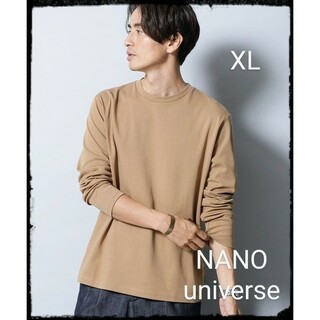 ナノユニバース(nano・universe)の《イヤな臭いを軽減》Anti Smell クルーネックロングスリーブTシャツ(Tシャツ/カットソー(七分/長袖))