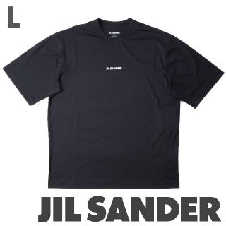 ジルサンダー(Jil Sander)の新品 JIL SANDER ジャージー素材 ロゴ Tシャツ L(Tシャツ/カットソー(半袖/袖なし))