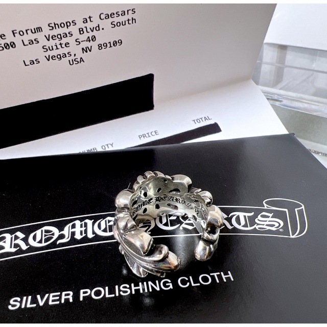 Chrome Hearts - クロムハーツ 🍀ダブルフローラルクロス リングの通販