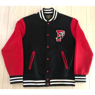 レア】90´s Ralph Lauren POLO BALLスタジャン 赤/M-