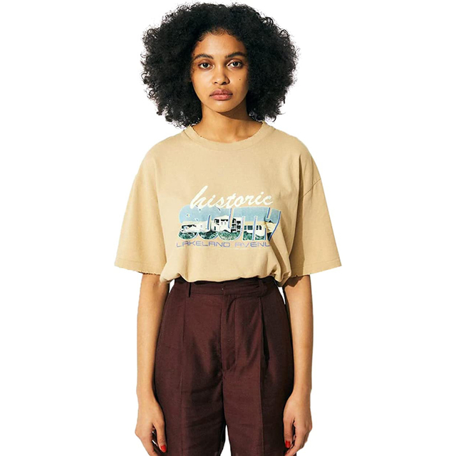 moussy(マウジー)のMOUSSY マウジー HISTORIC AVENUE Tシャツ レディースのトップス(Tシャツ(半袖/袖なし))の商品写真