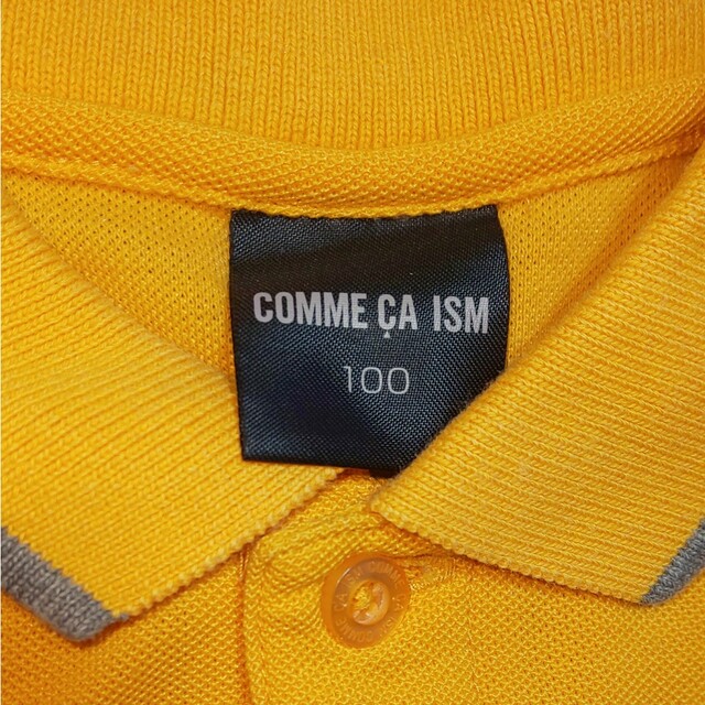 COMME CA ISM(コムサイズム)のCOMME CA ISM ポロシャツ 100cm キッズ/ベビー/マタニティのキッズ服男の子用(90cm~)(その他)の商品写真