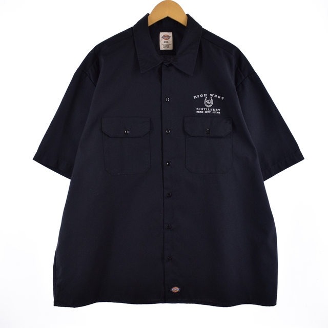 ディッキーズ Dickies 半袖 ワークシャツ メンズXXL /eaa334475