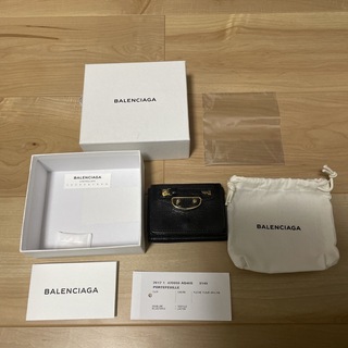 バレンシアガ(Balenciaga)のバレンシアガ　ミニウォレット　ゴールド(財布)