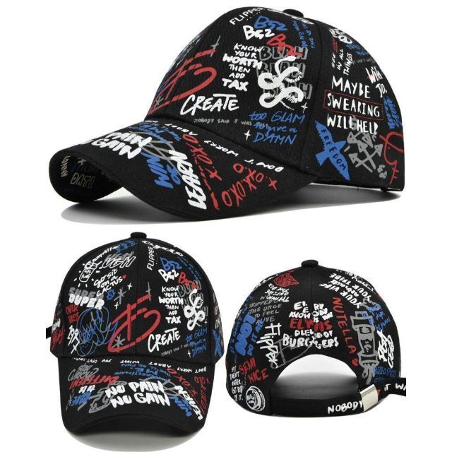 キャップ ハット 野球帽 帽子 フリーサイズ ユニセックス B系 通販