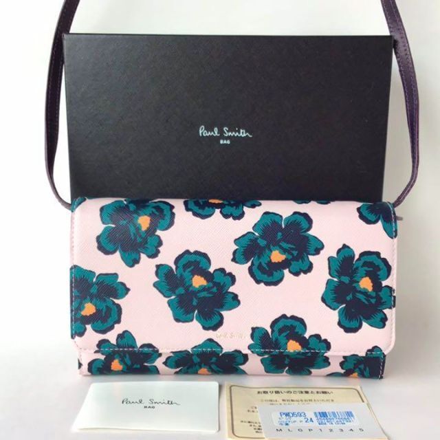 Paul Smith(ポールスミス)のポールスミス★ ハワイアンブルーム 新品 ショルダーバッグ ピンク レディースのバッグ(ショルダーバッグ)の商品写真