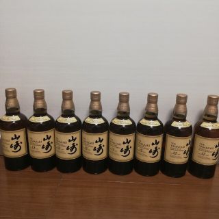 サントリー(サントリー)のサントリー　山崎　12年　700ml　８本セット　新品未開栓品　ホログラムあり(ウイスキー)