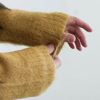 Needles - Needles Mohair Cardigan-Zigzag-Taupe Mの通販 by take's ...