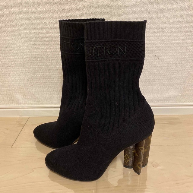 ルイヴィトン　louis vitton ショートブーツ　37レディース