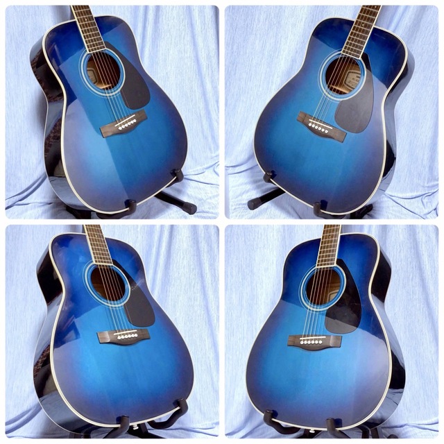 ヤマハ - 【牛骨】YAMAHA☆ヤマハ!FG422!青!アコギ!【弾き易く調整