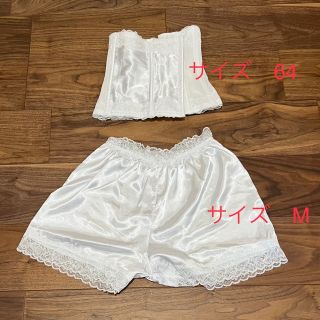 アモスタイル(AMO'S STYLE)のブライダルインナー　ウエストニッパー　フレアパンツ　セット(ブライダルインナー)