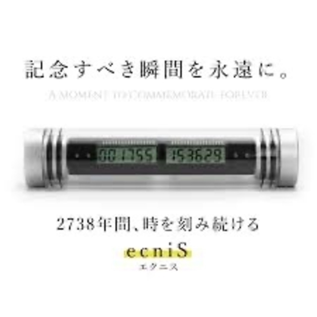 【6月限定値引き】エクニスecniS time since launch