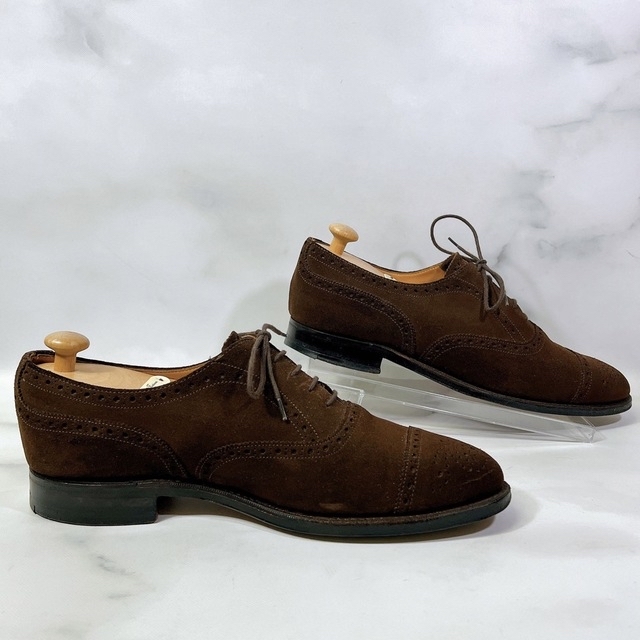 美品】Lloyd footwear ロイドフットウェア スエード 茶 26.5 | primmo