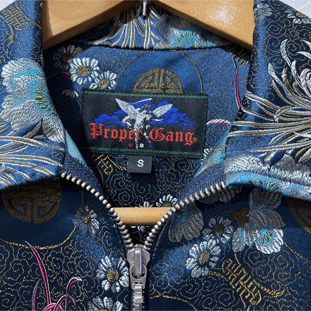 propergang プロパーギャング　China zip shirt