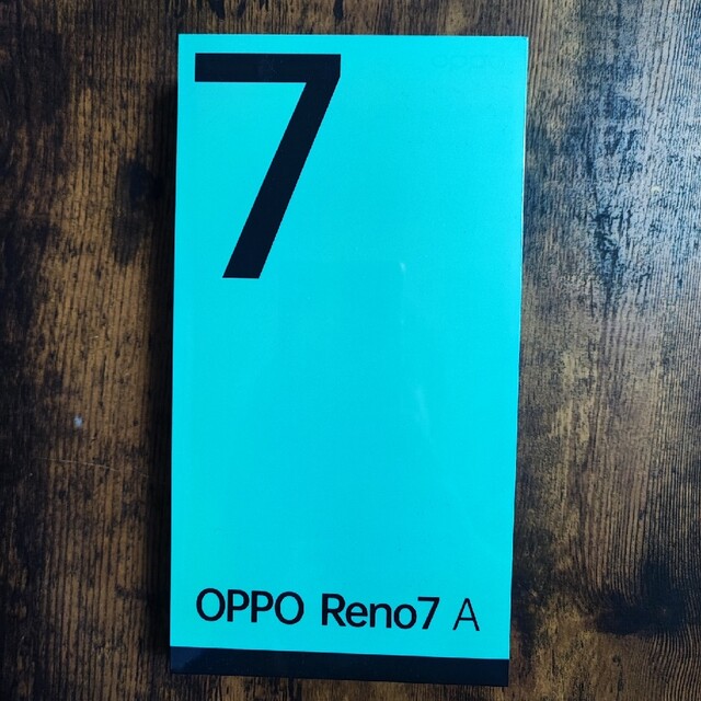 OPPO(オッポ)のOPPO Reno7 A A201OP スターリーブラック スマホ/家電/カメラのスマートフォン/携帯電話(スマートフォン本体)の商品写真