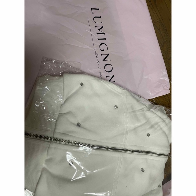 最安値通販 Lumignon ルミニョン ビジューセットアップ ブラック