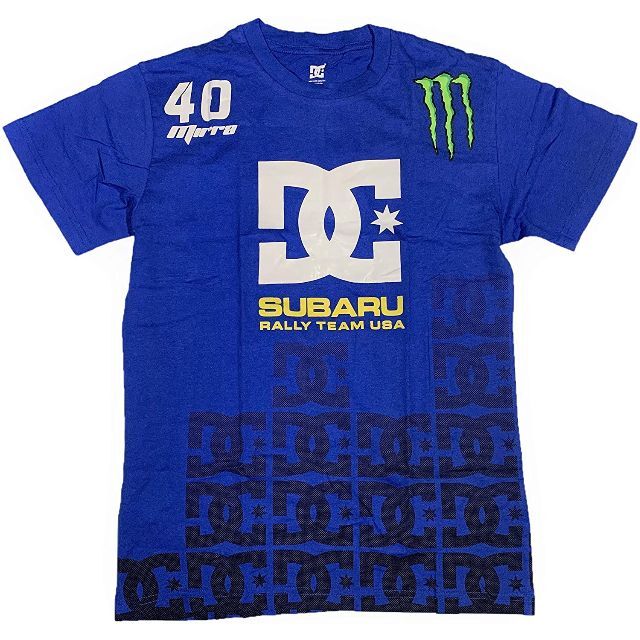 DC SHOES(ディーシーシューズ)のDC SHOES デーブ・ミラ モンスターエナジー Tシャツ ブルー XL メンズのトップス(Tシャツ/カットソー(半袖/袖なし))の商品写真
