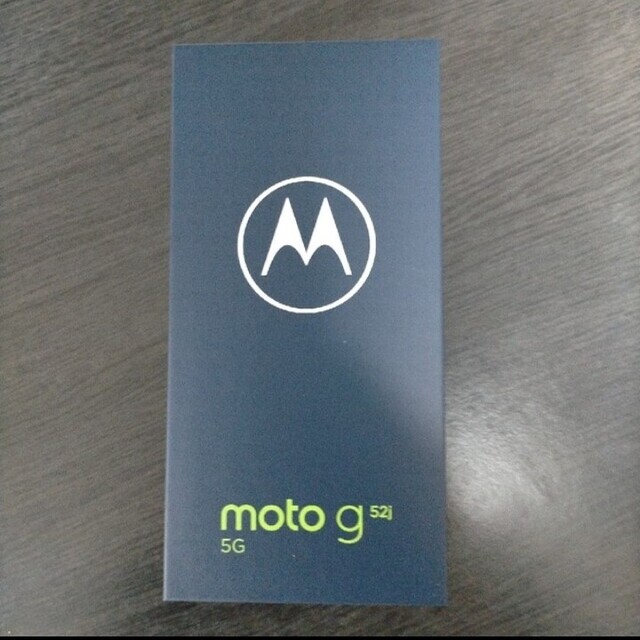 MOTOROLA スマートフォン moto g52j 5G インクブラック PA