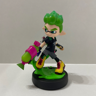 ニンテンドウ(任天堂)のamiibo ボーイ【ネオングリーン】（スプラトゥーンシリーズ）(ゲームキャラクター)