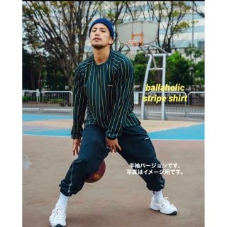 ballaholic stripe シャツ 【Mサイズ】