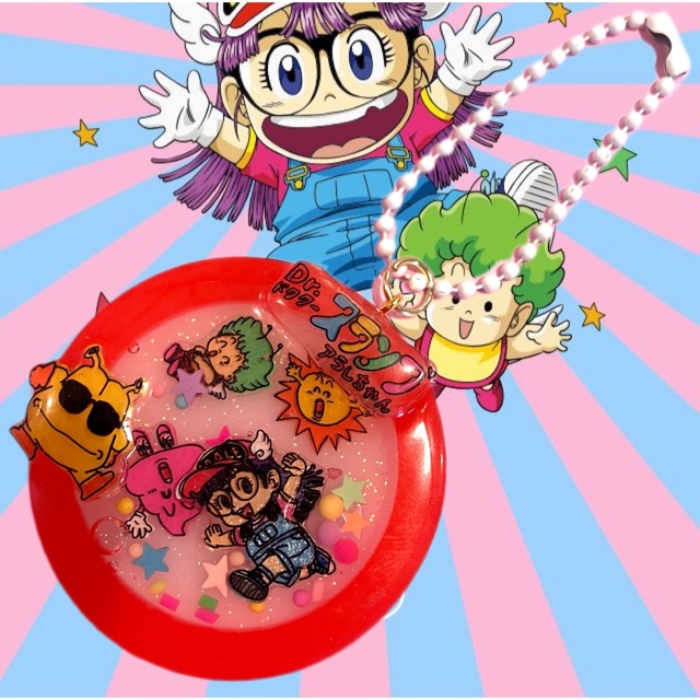 ドクタースランプ アラレちゃんキーホルダー - アニメグッズ ドクタースランプ アラレちゃんキーホルダー - アニメグッズ