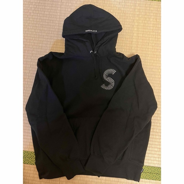 Supreme パーカー　ブラック　Sサイズ