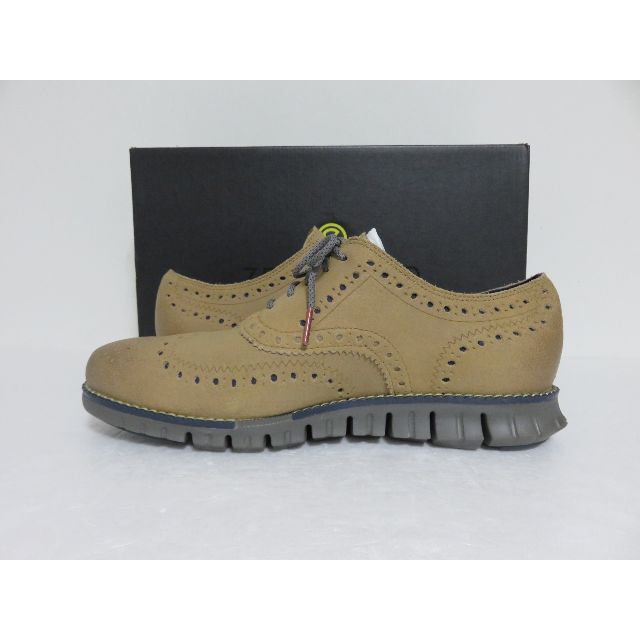 Cole Haan(コールハーン)の新品 COLE HAAN ZEROGRAND WING OX 7.5 ベージュ メンズの靴/シューズ(その他)の商品写真