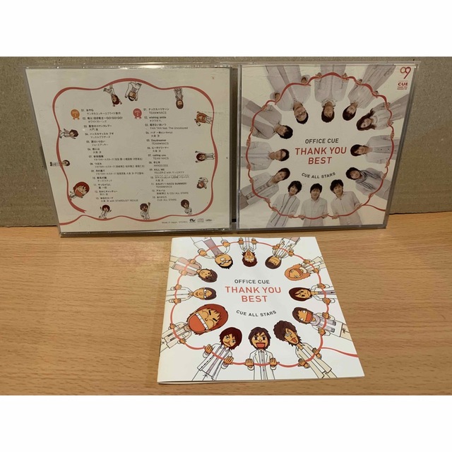 2CD★OFFICE CUE THANK YOU BEST TEAM★NACS エンタメ/ホビーのCD(ポップス/ロック(邦楽))の商品写真