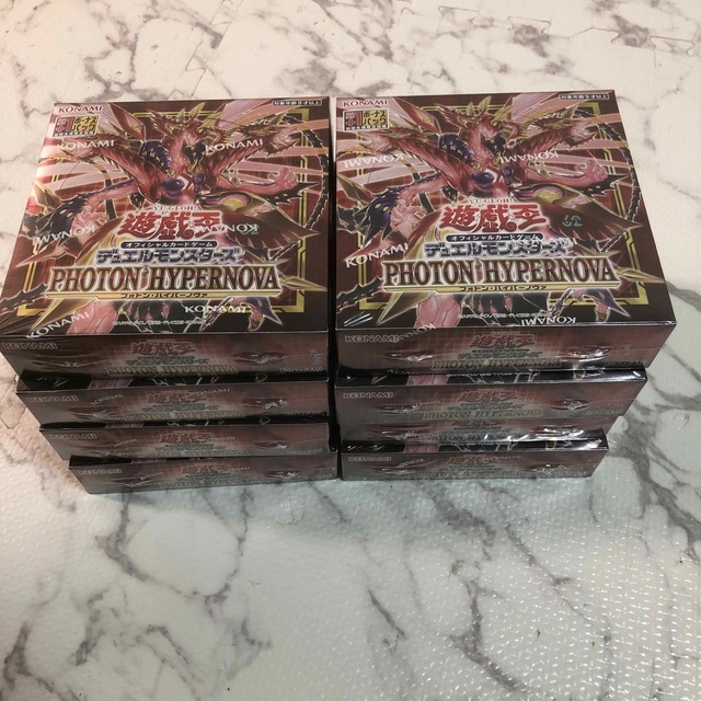 遊戯王 フォトンハイパーノヴァ 8BOX シュリンク付 初版 - Box/デッキ