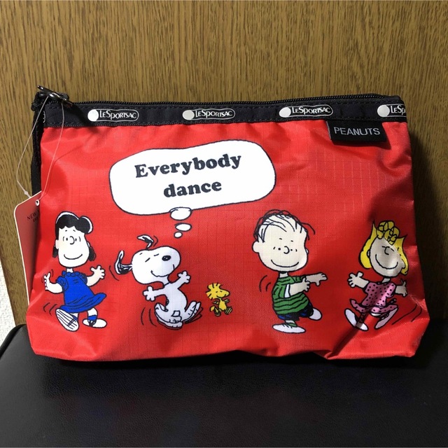 美品　LeSportsac レスポートサック　スヌーピー　PEANUTS ポーチ