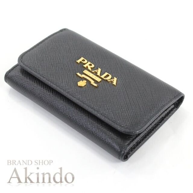 新品 PRADA 本革 キーケース-