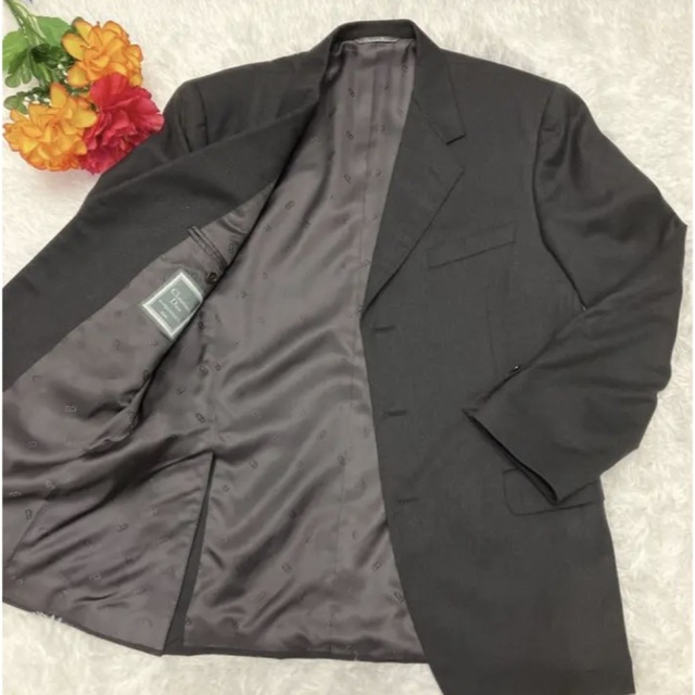 美品✨ クリスチャンディオール スリーピース スーツ 総柄 カシミヤ混