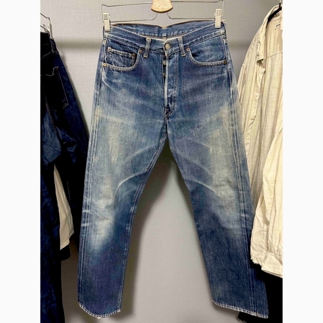 Levi's(リーバイス)のLevis 501 BIGE 鬼ヒゲ　縦落ち　良色落ち メンズのパンツ(デニム/ジーンズ)の商品写真