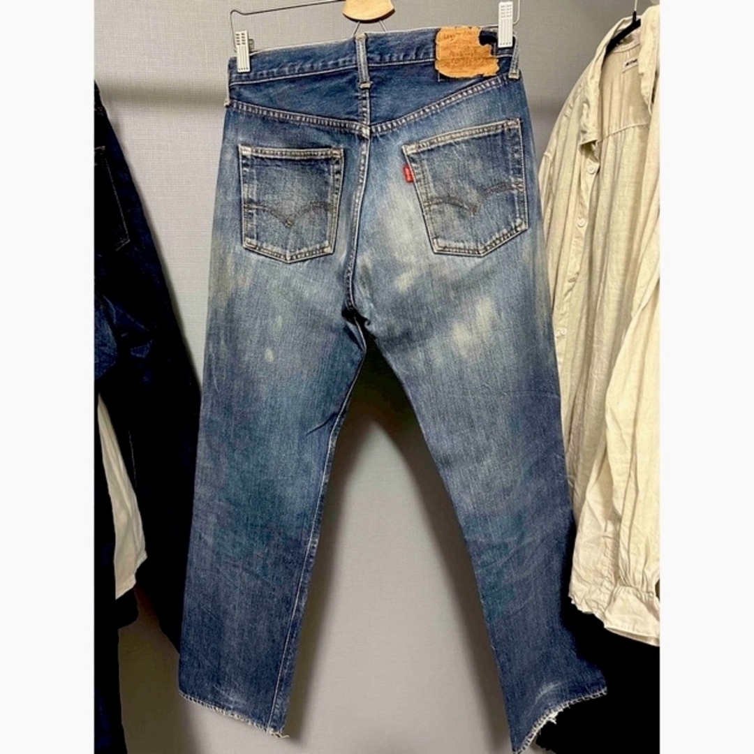 Levi's(リーバイス)のLevis 501 BIGE 鬼ヒゲ　縦落ち　良色落ち メンズのパンツ(デニム/ジーンズ)の商品写真