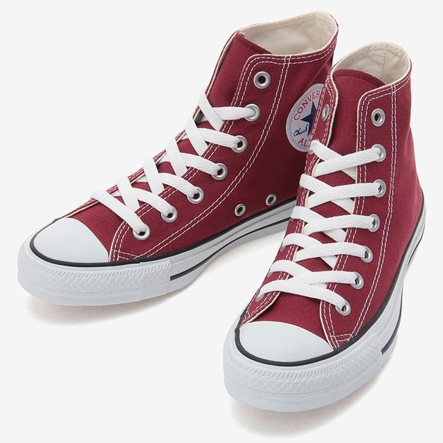 CONVERSE(コンバース)の美品コンバースCONVERSE ALL STARキャンバス　ハイカットスニーカー レディースの靴/シューズ(スニーカー)の商品写真