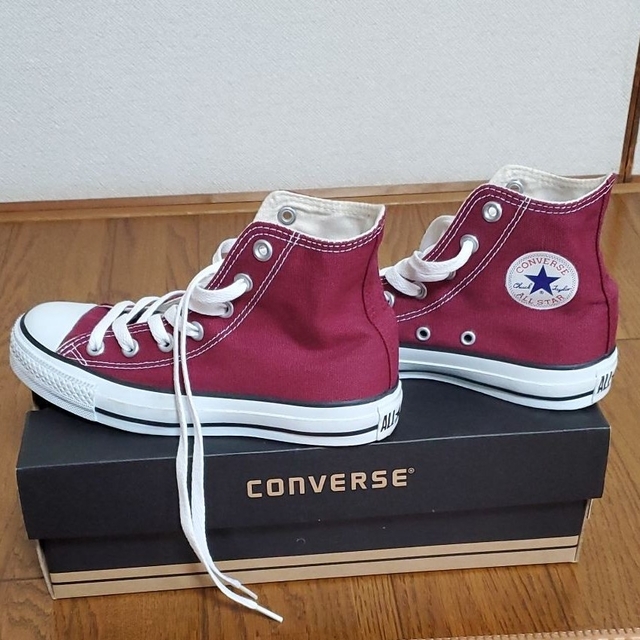 CONVERSE(コンバース)の美品コンバースCONVERSE ALL STARキャンバス　ハイカットスニーカー レディースの靴/シューズ(スニーカー)の商品写真