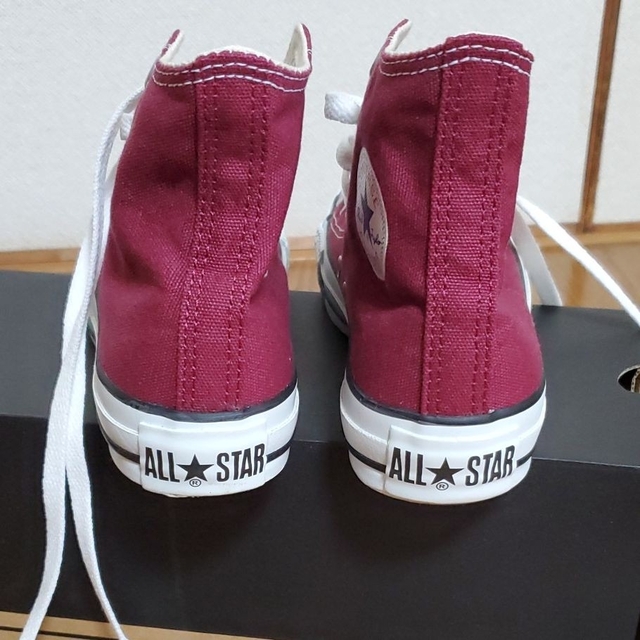 CONVERSE(コンバース)の美品コンバースCONVERSE ALL STARキャンバス　ハイカットスニーカー レディースの靴/シューズ(スニーカー)の商品写真