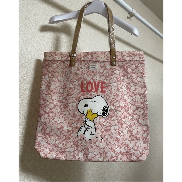 Cath Kidston(キャスキッドソン)のキャスキッドソン×スヌーピー トートバッグ レディースのバッグ(トートバッグ)の商品写真