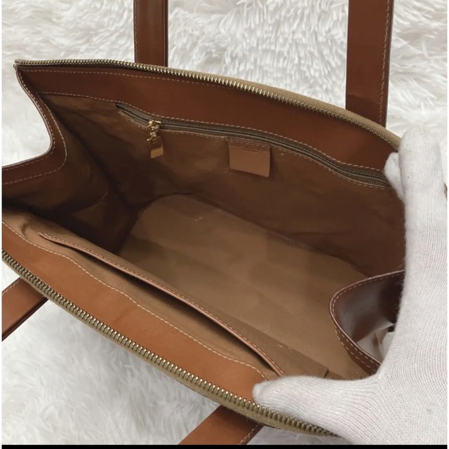 CELINE ハンドバック　2WAY ショルダーバック　マカダム　ゴールド金具