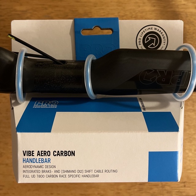 お年玉セール特価】 PRO プロ VIBE AERO CARBON COMPACT エアロカーボン コンパクト ハンドルバー 400mm  R20RHA0381X