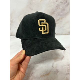 Newera 9forty ロサンゼルスドジャース スウェードレザー キャップ