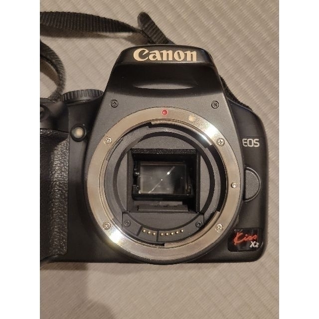 Canon キャノン 一眼レフデジタルカメラ EOS Kiss X2 ダブルズームキットの通販 by ひろ's shop｜キヤノンならラクマ