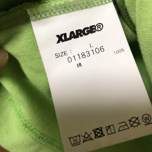 XLARGE(エクストララージ)のXLARGE半袖TシャツLサイズ メンズのトップス(Tシャツ/カットソー(半袖/袖なし))の商品写真